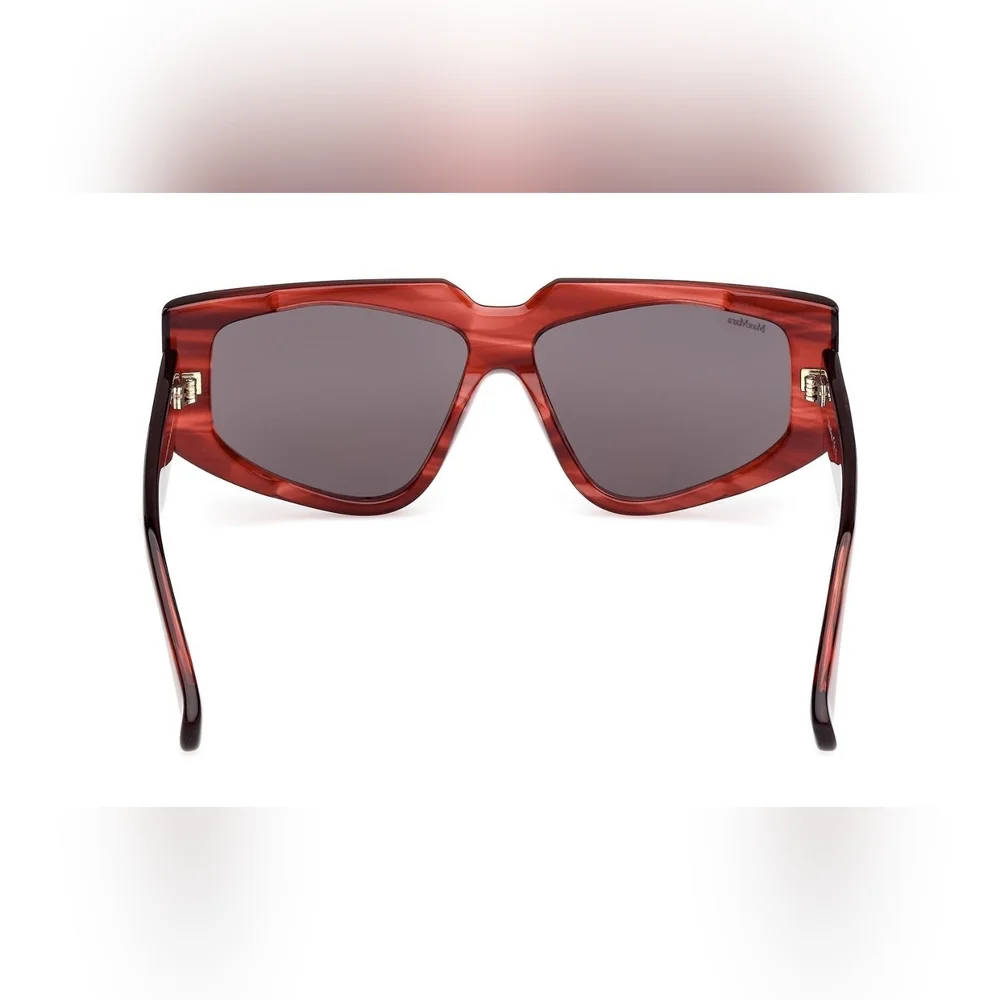 NWT Max Mara MM0125 GLIMPSE6 Sunglasses W/ Carry Case And Dust Cloth